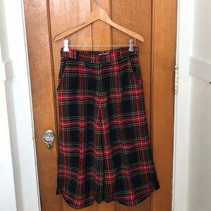 Vintage wool culottes